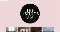 Desktop Screenshot of listingslist.com